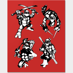 Original Turtles Posters and Art